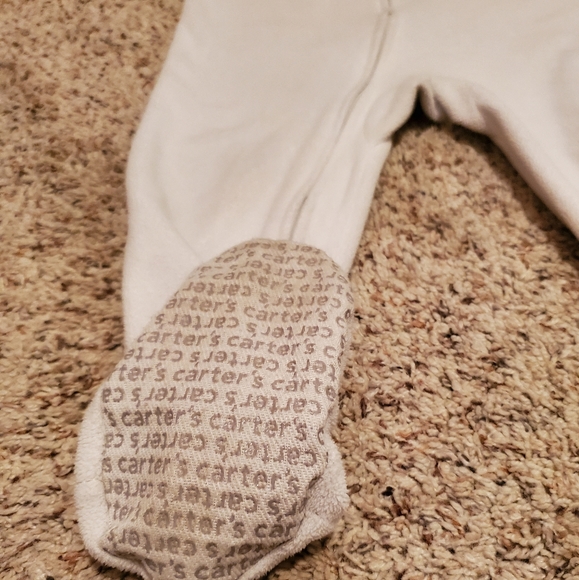 💜 Toddler girl Carter's fleece pajamas size 2T - Picture 3 of 3